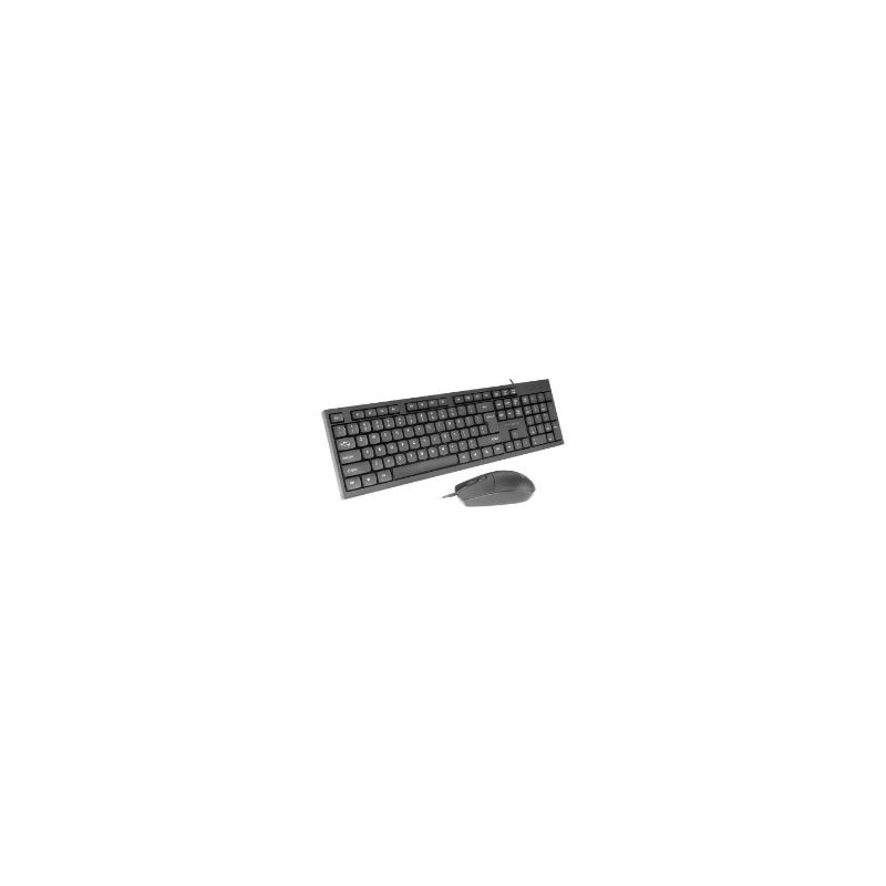 Kit Teclado+Ratón Tacens Usb 1600dpi Negro (ACP02ES)