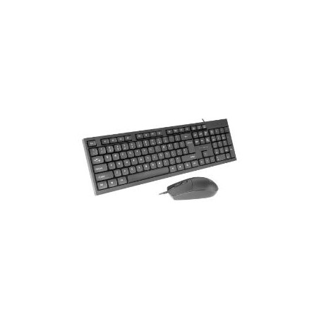 Kit Teclado+Ratón Tacens Usb 1600dpi Negro (ACP02ES)