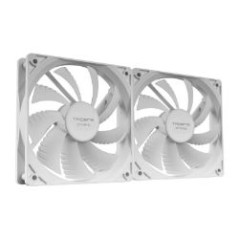 Ventilador Tacens Anima 12x12cm 2Unid. Blanco (AF12X2W)