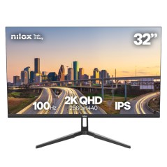 Monitor NILOX 32" IPS QHD HDMI DP 100Hz (NXM322K1001)