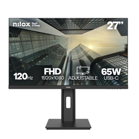 Monitor Nilox 27" FHD HDMI DP 120Hz (NXM27REG12065)