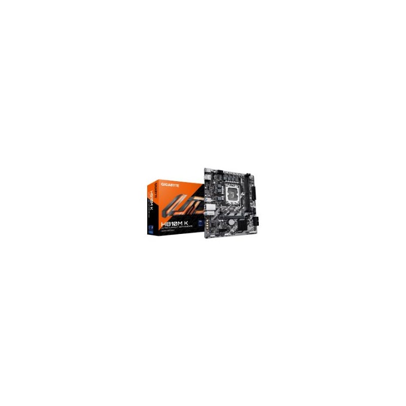 GIGABYTE H810M K: (LGA1851) 2DDR5 HDMI DP RJ45 mATX