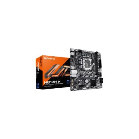 GIGABYTE H810M K: (LGA1851) 2DDR5 HDMI DP RJ45 mATX