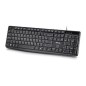 Teclado NGS Funky V4 USB 1.5 m Negro (FUNKYV4SPANISH)