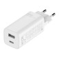 Cargador de Pared XIAOMI 65W 1USB-A 1USB-C (BHR5515GL)
